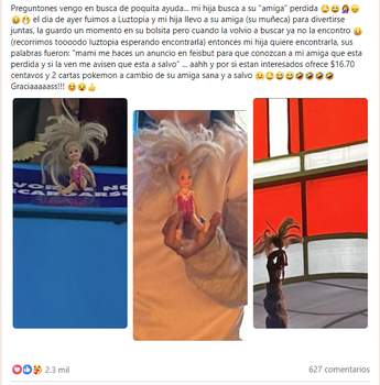Niña de Monterrey pierde muñeca en Luztopía | Especial