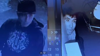 Cámaras de seguridad de Lalo Villar captaron el ingreso de estos hombres a sus oficinas, cerca de la 1:00 am / YT: Lalo Villar