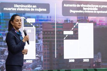 Sheinbaum abordó el tema de seguridad en la capital mexicana. | Cortesía