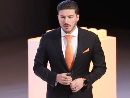 Samuel García agradeció a funcionarios, alcaldes y parte de su gabinete por asistir al evento. | Luis Guerra