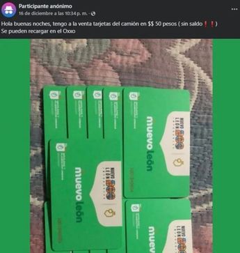 Una captura de pantalla de un usuario anónimo comenzó a circular en redes sociales / Facebook