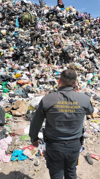 Autoridades acudieron al sitio para tomar conocimiento del incidente y realizar las diligencias.