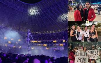 Así lucieron los atuendos de los fans de Abel Tesfaye en la Sultana del Norte. / Alberto Santos