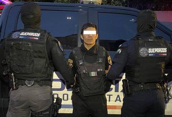 El sujeto iba a bordo de una cuatrimoto portando arma de fuego| Juan Munguía