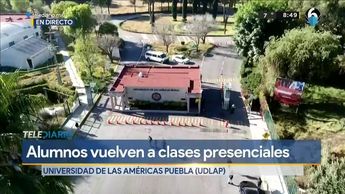 Alumnos Udlap ya volvieron al campus