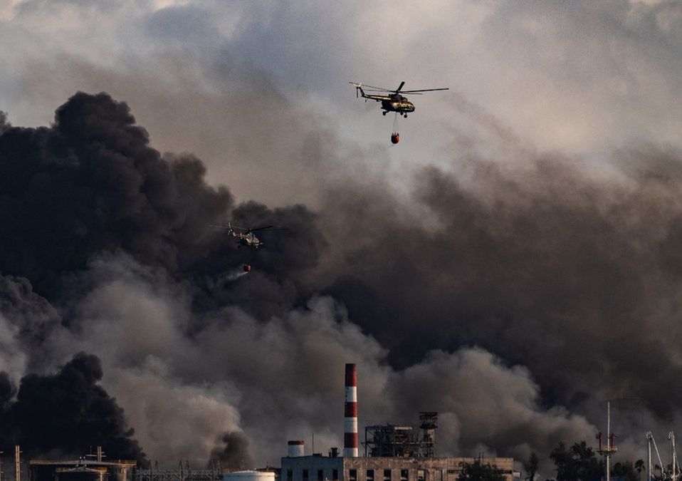El incendio en Cuba continúa sin ser controlado / Agencia AFP