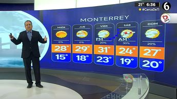 Clima 5 días en Monterrey con Abimael Salas. | Especial
