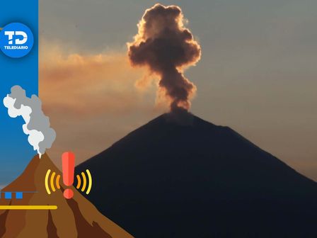 Actividad EN VIVO del volcán Popocatépetl HOY 15 de junio / Agencia Es Imagen