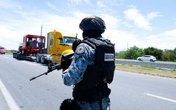 La Guardia Nacional mantiene un despliegue permanente en todo el estado de Nuevo León. | Jorge López
