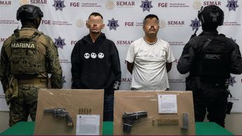 Las seis personas detenidas quedaron a disposición de las autoridades competentes | Secretaría de Seguridad