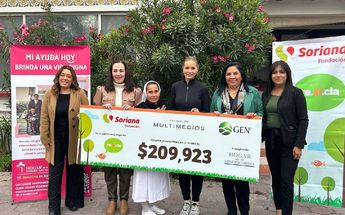 Fundación Multimedios, Soriana y GEN entregan cheque | Especial