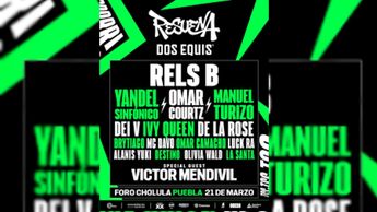 Rels B, Yandel (Sinfónico) y Manuel Turizo son los artista principales del cartel Resuena Dos Equis 2026