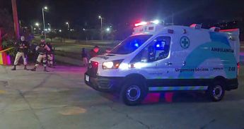 El joven fue trasladado a un puesto de socorros en estado de regular a grave | Vicente Torres Alfaro