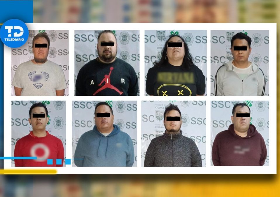 Según la policía capitalina, los detenidos forman parte de una banda liderada por un sujeto conocido como El Conejo | Carlos Vega