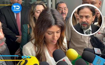Cruz Martínez llegó acompañado de un equipo legal conformado por cinco abogadas, incluyendo Camille Vázquez. | Especial