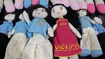 Cho está inspirado en Quetzalcóatl y Lula se inspira en la vestimenta de la Virgen de los Remedios | Melanie Torres