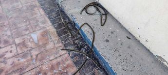 Los amantes de lo ajeno se llevaron cableado, compresores de refrigeradores, marcos de ventanas y puertas de los baños.