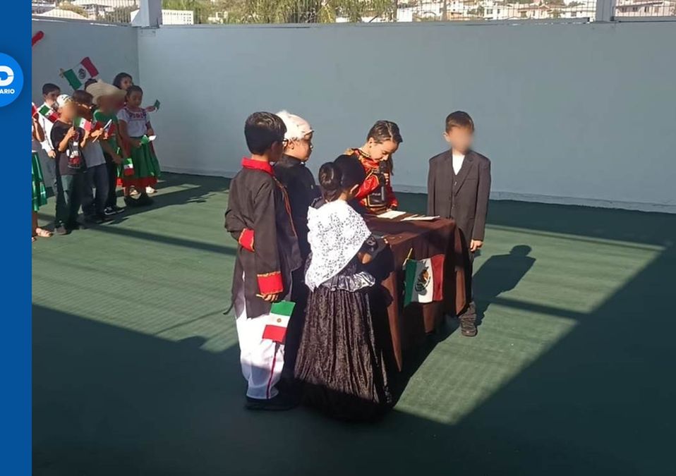 Festejan día de la Independencia de México en colegio de Monterrey | Fabricio Gallegos