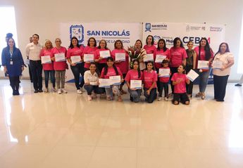 Cerca de 200 mujeres fueron capacitadas en distintos ámbitos por el municipio de San Nicolás. | Cortesía