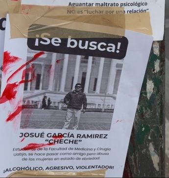 Josué García es uno de los alumnos acusados por presuntos ataques diversos contra estudiantes / Especial