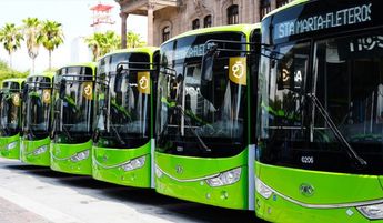 "Los camiones verdes" son administrados por el Gobierno de Nuevo León. | Cortesía