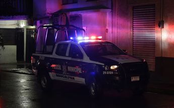 Patrulla policía municipal de Naucalpan / Enrique Luna