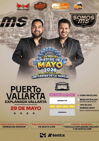 Aunque el concierto de la Banda MS es el evento con los costos más elevados, el Teatro del Pueblo incluye presentaciones gratuitas | Fiestas de Mayo