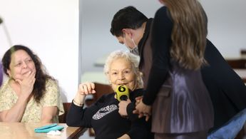 Residentes del asilo agradecieron todas las muestras de apoyo | Jorge López