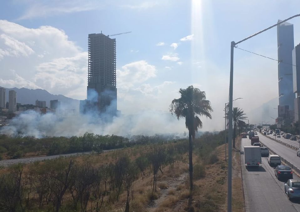 Incendio en Santa Catarina | José Luis Marroquín
