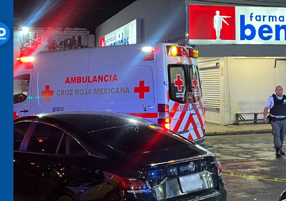 Muere hombre tras ser baleado afuera de farmacia en colonia Moderna en Monterrey. | Mayte Villasana