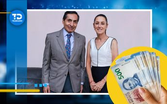 El Secretario de Hacienda, Rogelio Ramírez de la O y Claudia Sheinbaum / Cuartoscuro