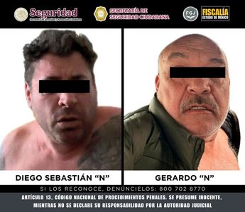 Ellos son los detenidos por el presunto homicidio del tecladista de Camilo Séptimo | Secretaría de Seguridad y Protección Ciudadana