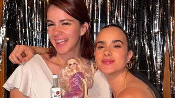 Gala Montes en una fotogrfía con su hermana Krista / Especial
