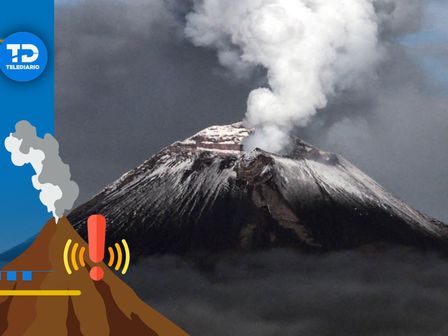Sigue EN VIVO toda la actividad del volcán Popocatépetl HOY martes 4 de junio / Agencia Es Imagen