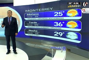 Clima Monterrey martes 11 de junio