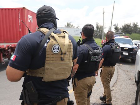 Integrantes de la Fiscalía de Jalisco durante el simulacro del lunes 13 de julio. | Coordinación General de Seguridad de Jalisco