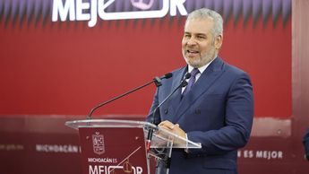Ramírez Bedolla señaló que existe una estrecha colaboración de Michoacán y la federación. | Elizabeth Guzmán