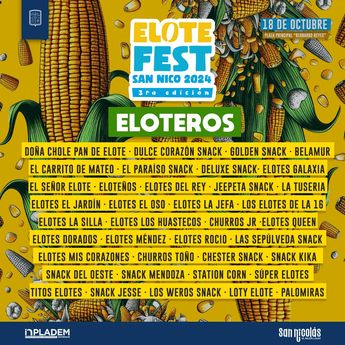 Negocios del festival del elote fest 2024 en Nuevo-León