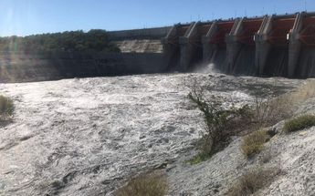 Inicia trasvase de agua de presa ‘El Cuchillo’ a Tamaulipas. | Especial