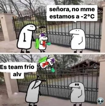 Meme por frío en Monterrey. | Especial