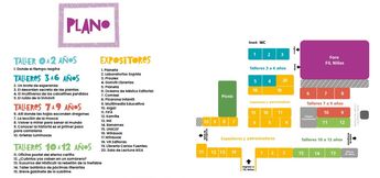 Mapa del pabellón de FIL Niños. | Foto: FIL Guadalajara