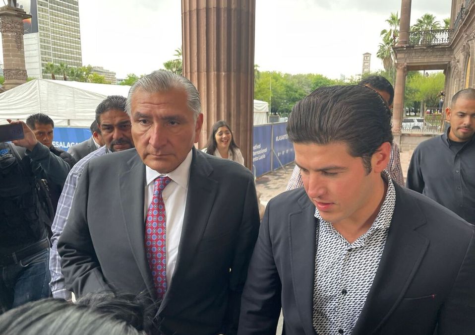 Samuel García y Adán Augusto / Víctor González