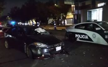 Automovil choca contra alcoholimetro | Enrique Luna