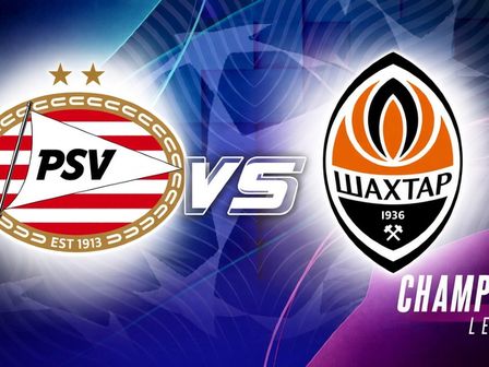 PSV recibirá en el Phillips Stadion al Shakhtar en esta primera jornada de Champions League