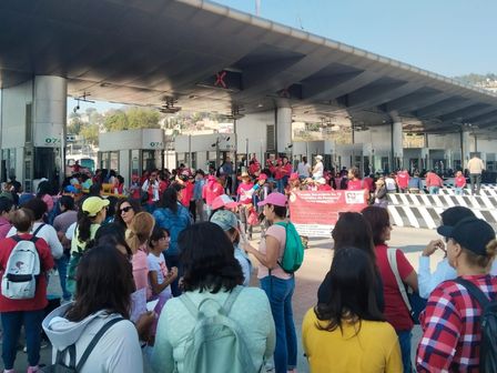Maestros de la CNTE exigieron denunciaron un cambio en las pensiones y la reforma a la Ley del ISSSTE | Cuartoscuro