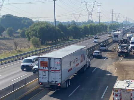 Capufe y la Guardia Nacional Carreteras se encargan de atender cualquier incidente en la autopista | Es Imagen