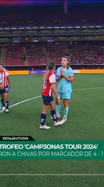 Barcelona Femenil se niega a intercambiar camisetas con Chivas