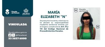 Comunicado de la detención de María Elizabeth 'N' | Fiscalía del Estado de Jalisco