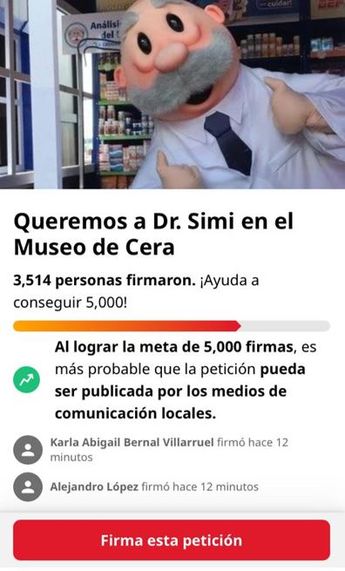 La petición ya ha sido firmada por más de 3 mil 500 personas. | Cortesía
