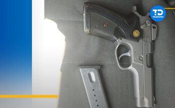 Armas aseguradas en García, Nuevo León